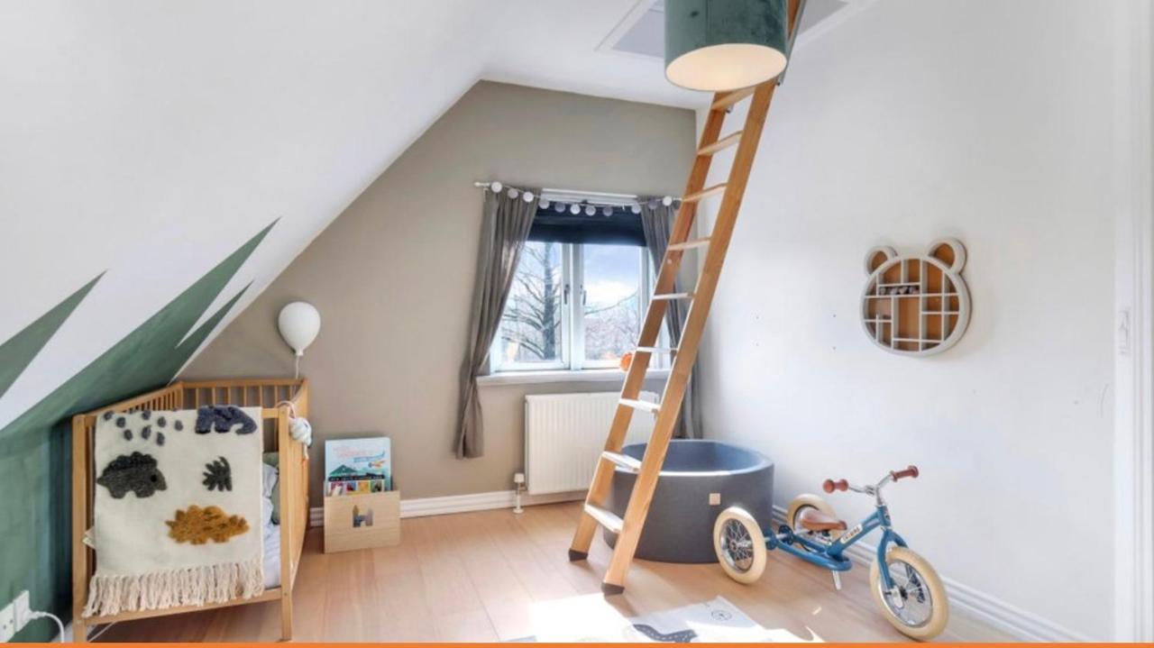 Villa I Herning, 200 Meter Fra Gagaden Екстер'єр фото